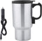 Stainless Steel Heating Cup, 12V 450mL Electric Car Heating Coffee Milk Cup, Compact Electric Car Lighter Kettle Boiler