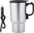 Stainless Steel Heating Cup, 12V 450mL Electric Car Heating Coffee Milk Cup, Compact Electric Car Lighter Kettle Boiler