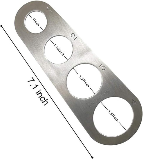 Spaghetti Measuring Spoons - Stainless Steel Kitchen Pasta Measuring Cups for Cooking