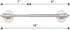 Magnetic Curtain Rods, Adjustable Multi-Use Appliance for Metal Doors and Windows, 9-16 Inch, Nickel, 4 Pack