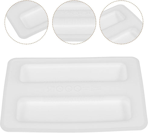 Bread Toaster Silicone Lid, 2 Slice Toaster Cover, Top Cover for Sandwich Machine Accessories