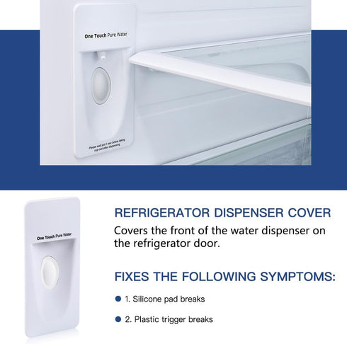 Upgraded DA97-12942A Ice Assy Dispenser Cover for Samsung Refrigerators, Water Dispenser Cover Replacement Part -