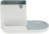 Large White Kitchen Sink Organizer for Sponges and Brushes