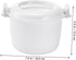 Rice Cooker Small Non-stick Pot, Microwave Rice Maker with Lid, Travel Plastic Japan Portable