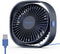 EasyAcc USB Desk Fan, 3 Speeds USB Powered Fan, 360° Rotatable Personal Table Fan for Home Office (No Battery)
