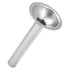 Oumefar Sausage Stuffer Tubes, Stainless Steel Filling Tube, Manual Wide Mouth Funnels for Meat Grinder Accessory