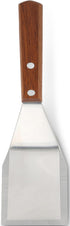 Homi styles Cookie/Brownie Spatula, Small Metal Spatula with Merbau Wooden Handle, Heavy Duty Stainless Steel