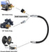 YAMATIC Pressure Washer Whip Hose - 3/8" Jumper Hose 3FT for Hose Reel and Power Washer, 4000 PSI