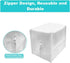 Replacement Reusable Zipper Dust Bags for iRobot Roomba i1, i3, i4, i5, i7, i8, j5, j7, j9, s9 Plus (4 Pack)