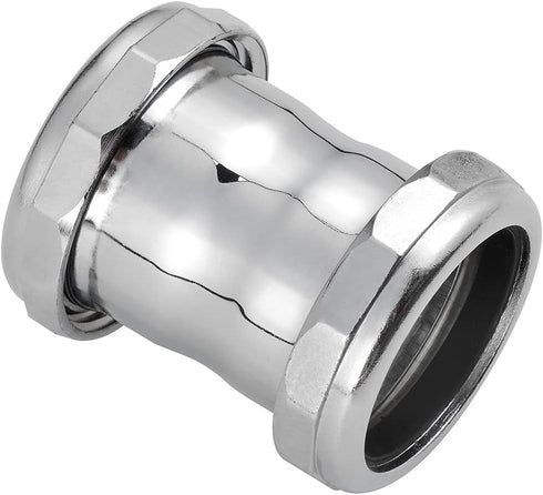 ZM 1-1/2-Inch or 1-1/4-Inch by 1-1/2-Inch Straight Extension Coupling Trap Adapter, Brass