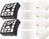 Dttery 10 Pack NV680 Filters Replacement for Shark DuoClean Rotator Vacuum NV803, NV801, NV800, NV683, NV682