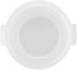 Restaurantware-Met Lux 4 Quart Food Storage Container, 1 White Container - Lids Sold Separately, Red Volume Markers