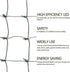 Bushes,100LED 5ftx5ft LED Christmas Net Lights Outdoor Christmas Decorations for Connectable Green Wire Net Christmas
