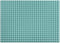 Colinda Extra Large Silicone Dish and Cup Drying Mat, 16" x 11.5", Turquoise Trivet for Hot Dishes