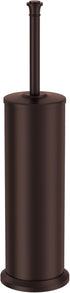 Bronze Toilet Brush and HolderExtra Long Handled Toilet Brush for BathroomStainless Steel Heavy Duty Toilet Bowl