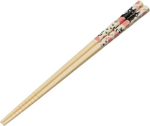 Kiki's Delivery Service Bamboo Chopsticks - Anti-Slip Grip, Authentic Japanese Design, Lightweight and Convenient