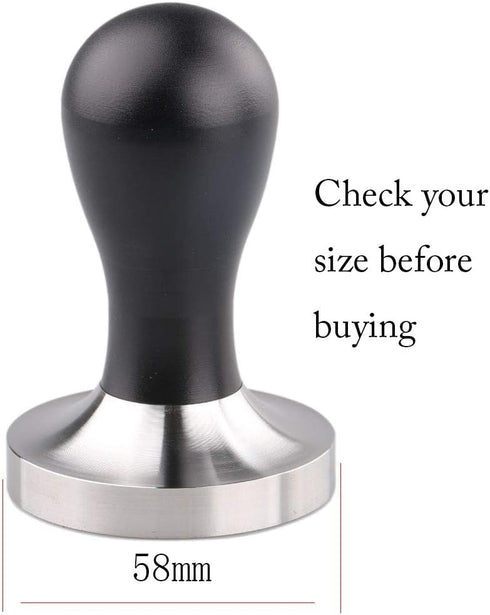Coffee Tamper 58mm Barista Espresso Base for Coffee Bean Press