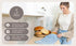 Pack 3 Reusable Bread Bags with Drawstring | XL of | Eco-Friendly Washable Linen Bread Bag & Spacious Sourdough Bread