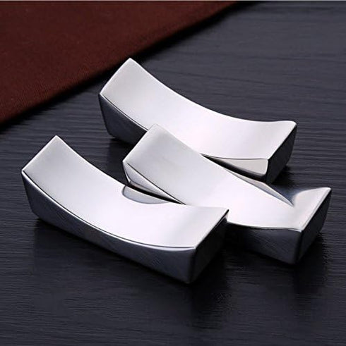 Stainless Steel Chopsticks Rests Holders for Spoon Forks (Pack of 5)