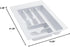 Rev-A-Shelf GCT-2W-52 Medium Glossy White Cutlery Tray Drawer Insert