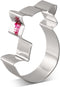 LILIAO Fox Cookie Cutter - 2.8 x 3.8 inches, Woodland Animal Biscuit Cutters, Stainless Steel