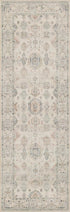 Loloi Hathaway Collection HTH-04 Runner Rug, Beige/Multi, 2'-6" x 7'-6", .25" Thick, Soft, Durable, Modern, Low Pile