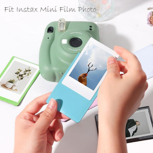 Orga'Neat 15 Pack Magnetic Photo Frame for Fujifilm Instax Mini, Small Picture Holder for 8.6cm x 5.4cm Pictures