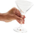 Juvale Mini Margarita Cocktail Glasses, Set of 6-5 oz Clear Glossy Glass, 6 in Tall for Home Bar