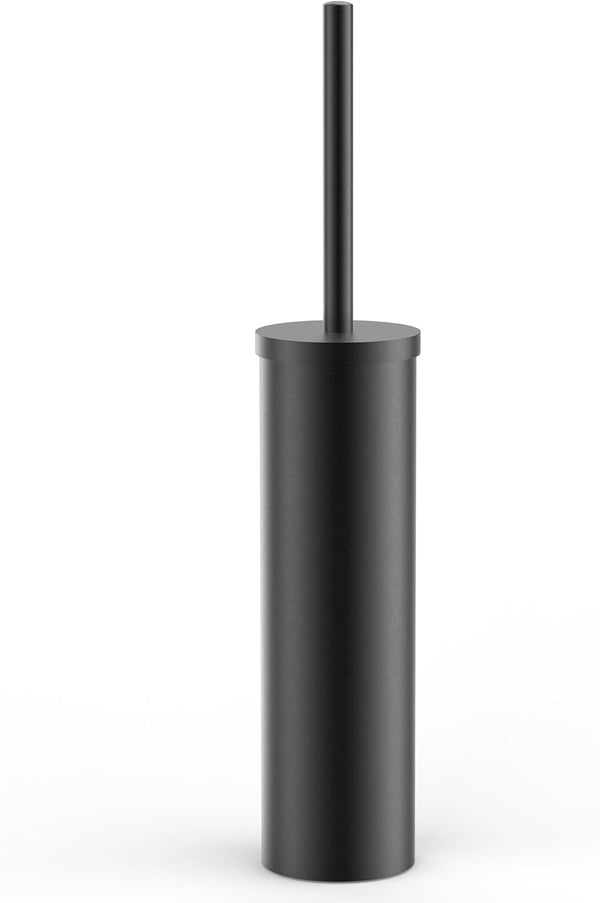 Flyzenvibe Stainless Steel Toilet Brush and Holder Set Oil Rubbed Matte Black Heavy
