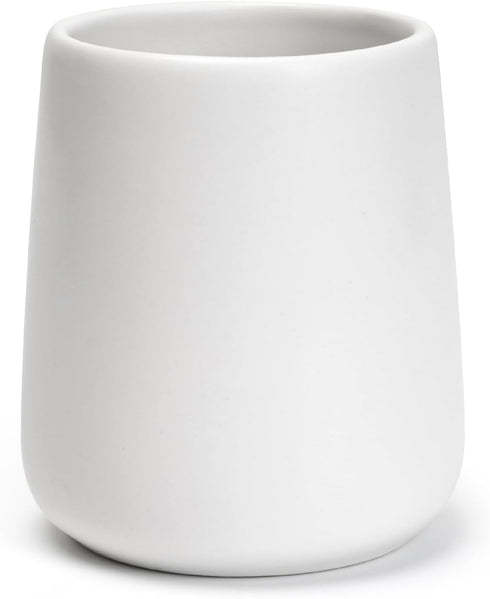 Bathroom Tumbler Cup Ceramic 13.5oz Reusable Toothbrush Cup 400ml, Toothbrush Holder Adequate