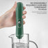 Handheld Milk Frother - Battery Operated Drink Mixer for Coffee, Electric Foam Maker Whisk, Stainless Steel Foamer