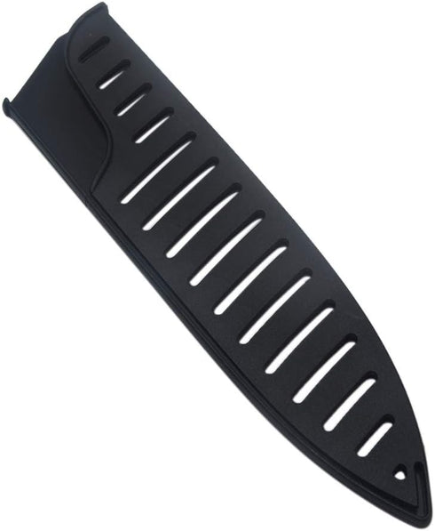 Black Plastic Kitchen Knife Blade Protector Cover for 8 Inch Knife, Practical Sheath for Kitchen Utensil