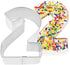 R&M Number 2 Cookie Cutter in Durable, Economical Tinplated Steel