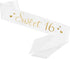 Sweet 16 Satin Sash, 16 Birthday Gift, Party Favors, Supplies and Decorations