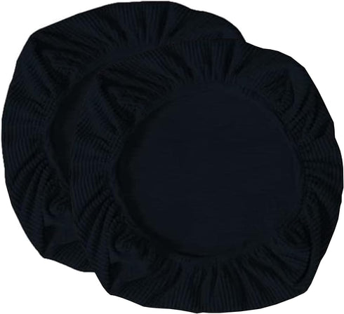 Stretchable Office Chair Seat Cover 2 Pack, Elastic Washable Computer Chair Slipcover Protective Spandex Cover