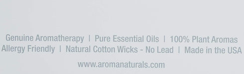 Aroma Naturals Votive Candles, Essential Oil with Juniper Spruce and Basil, Evergreen Holiday, 6 Count