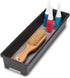 madesmart Classic 12 x 3 Bin - Granite Multi-Purpose Storage Organizer with Soft-grip Lining and Non-slip Feet