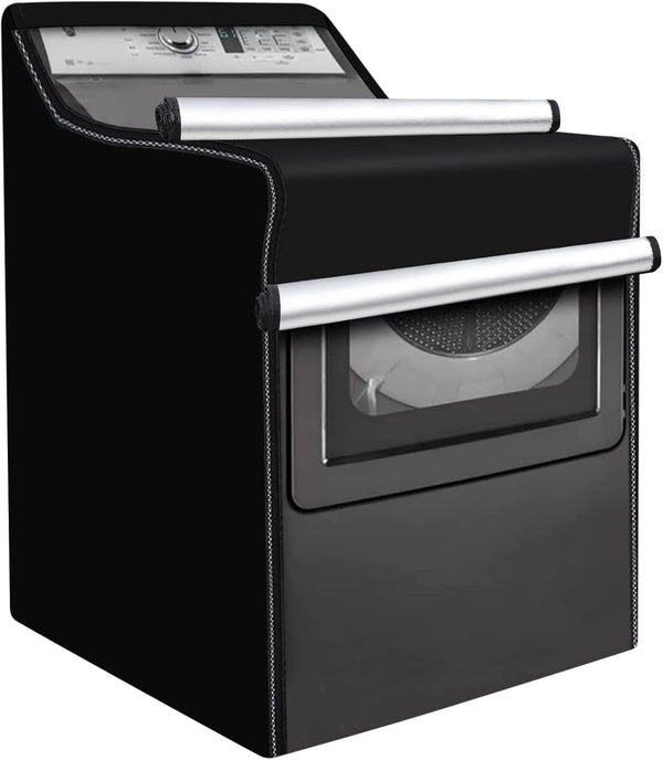 ANMINY Outdoor Waterproof Washer Dryer Cover, Dustproof Zipper Design for Most Top Load or Front Loading Machines
