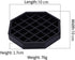 Drip Trays 4" Coffee Countertop Octagon Drip Tray Black Plastic Coffee Drip Tray with Honeycomb Grid, Pack of 2 (2 Pcs 4") by Happy Reunion