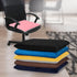 Square Chair Seat Cushion Memory Foam Chair Cushion for Kitchen, Dining,Office or Car 18x18 in Black by Augld