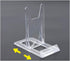 2 Pieces Adjustable Acrylic Easel Display Stands, Mini Plate Display Stands for Coins