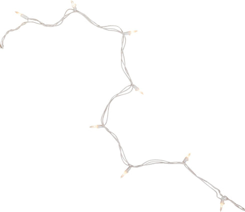 4' 20ct Northlight Mini Incandescent Christmas Lights - Clear - White Wire