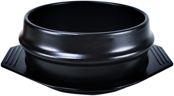 Korean Cooking Stone Bowl by Whitenesser, Sizzling Hot Pot for Bibimbap and Soup, Small, No Lid