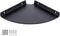 YUjieSTC 6 Inch Corner Shelf - Heavy Duty 3.0mm Aluminum Alloy Wall Mounted
