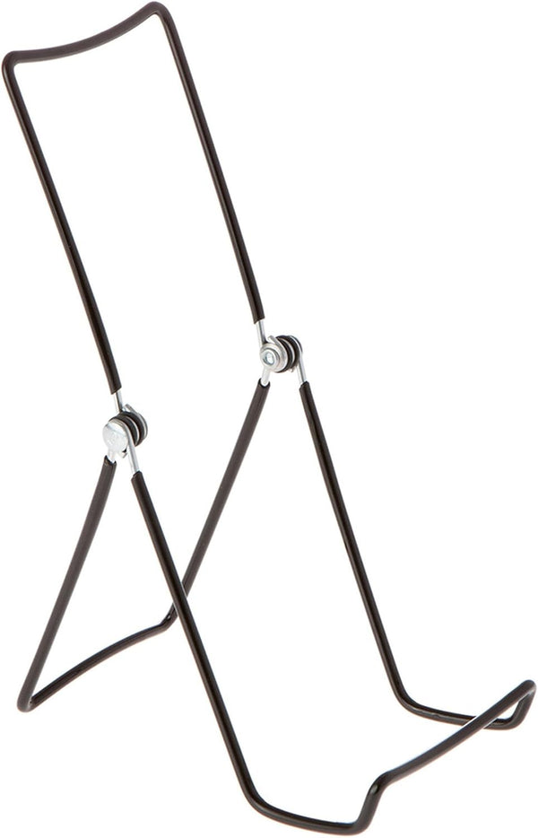 GIBSON HOLDERS Adjustable Black Wire Display Easel, 6AC, Pack of 3, 3.5" W x 4.5" D x 9.25" H