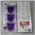 Wilton 3pc Heart Set Cutting Insert Layer, Purple