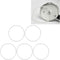 Silicone O-Ring Sealing, 5PCS Flexible Durable for Pressure Cooker Lid (18cm)