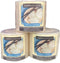 Luminessence Set of Three Vanilla Scented Pillar Candles - 2.5 in. x 2.8 in.