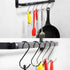 10 Pack Extra Large S Shape Hooks - 4.7 Inches Heavy-Duty Metal Hanging Hooks for Kitchenware, Bathroom, and Gardening
