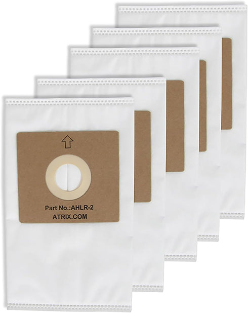 Atrix AHLR-2 HEPA Filter Bags - Replacement Vac Filter Bag for AHSC-1 Lil' Red Vacuum Cleaner (5-Pack), White